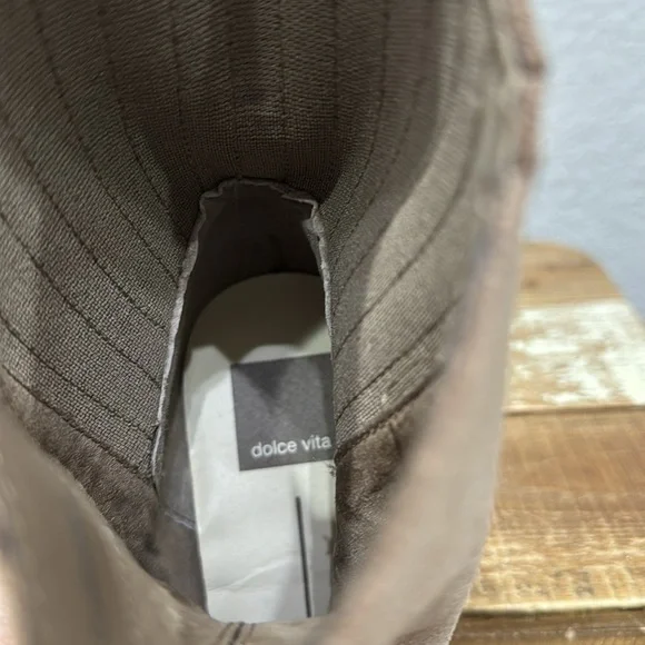 Dolce Vita Taupe Ankle Booties - Picture 7 of 9